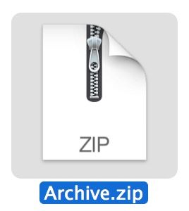 ZIP file mac