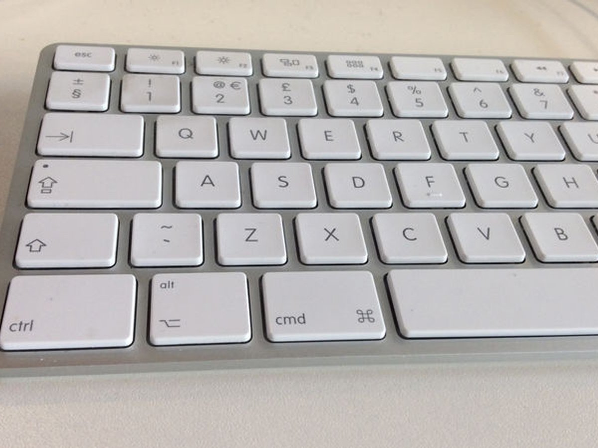 Control shift keys