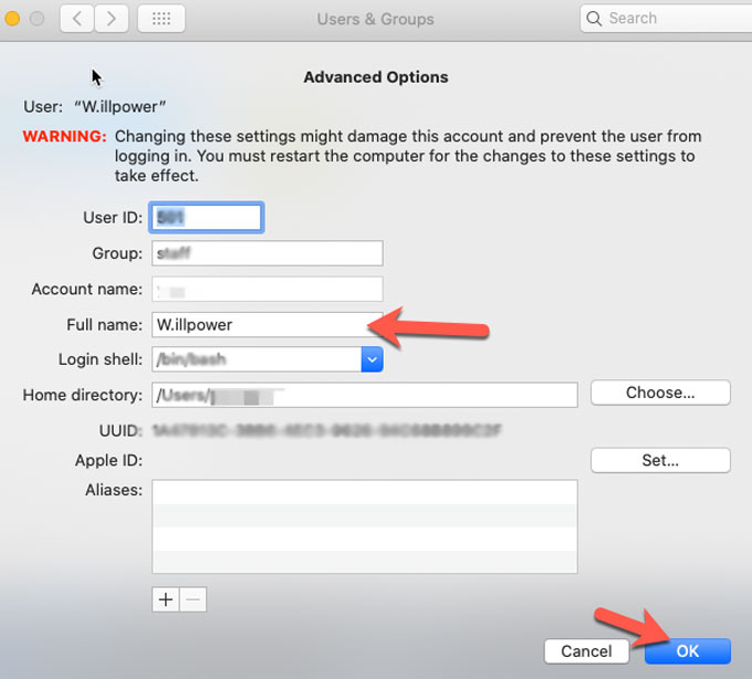how do you find your administrator password for mac